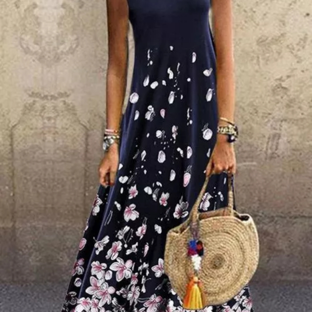 Floral Summer Maxi Dress